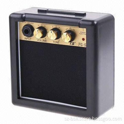 Mini Electric Guitar Amp Amplifier, PG-5 5W 9V, OEM Orders are Welcome